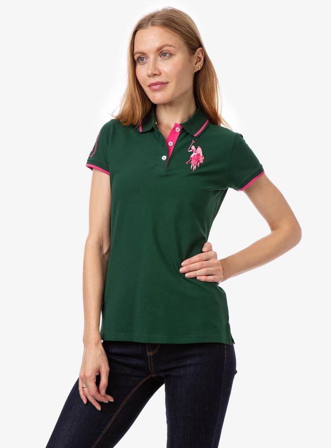 USPA MULTI TONAL BIG LOGO POLO SHIRT On Sale