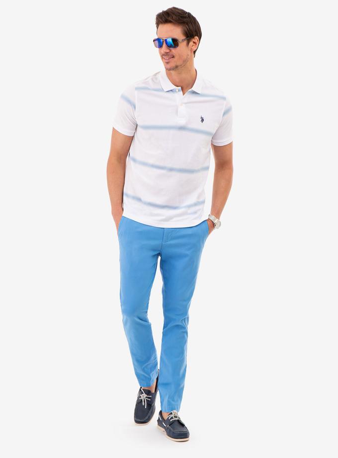 USPA OMBRE STRIPE PIQUE POLO SHIRT Best Buy