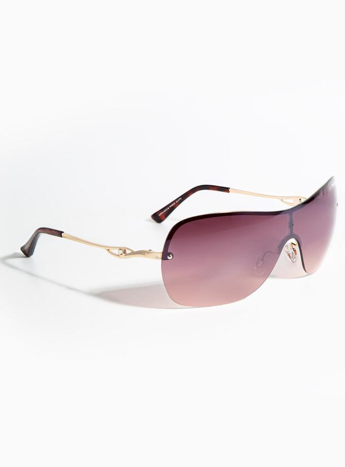 USPA OVAL RHINESTONE ENCRUSTED SUNGLASSES Same Day Delivery