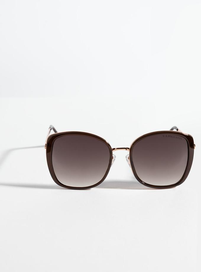 USPA OVER-SIZED GEOMETRIC SUNGLASSES New Arrival