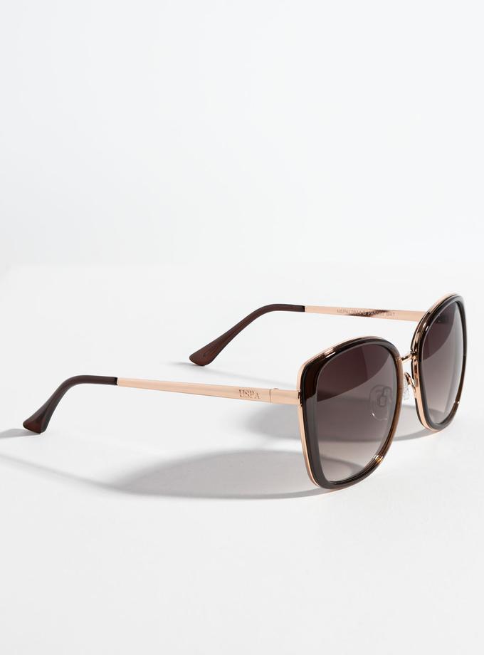 USPA OVER-SIZED GEOMETRIC SUNGLASSES New Arrival