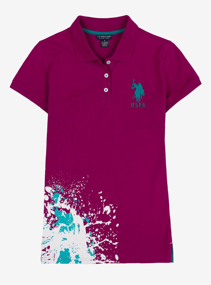 USPA PAINT SPLATTER POLO SHIRT Best Seller