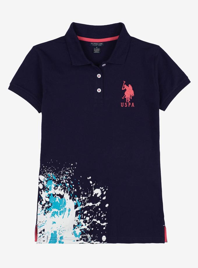 USPA PAINT SPLATTER POLO SHIRT Best Seller