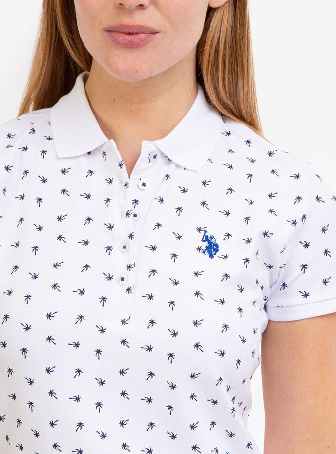 USPA PALM TREE POLO SHIRT Free shipping