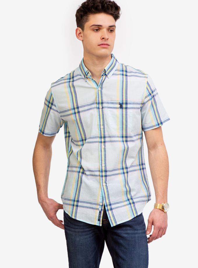 USPA PASTEL PLAID MADRAS SHIRT Best Seller