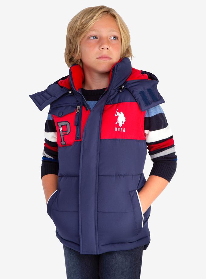 USPA PATCH HOODED VEST High Quality