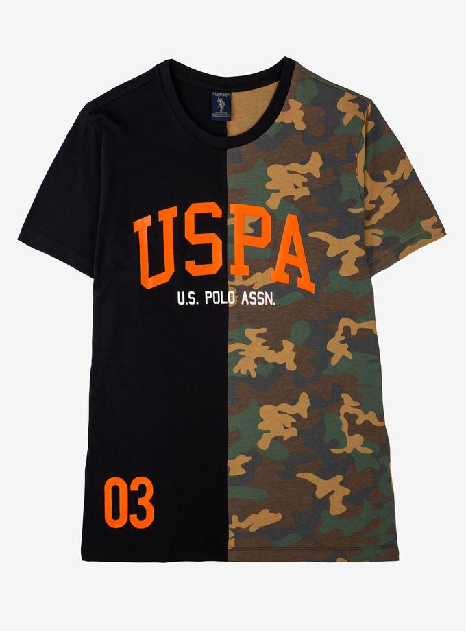 USPA PIECED CAMO T-SHIRT Best Seller