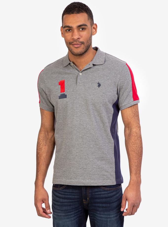 USPA PIECED PIQUE POLO SHIRT High Quality