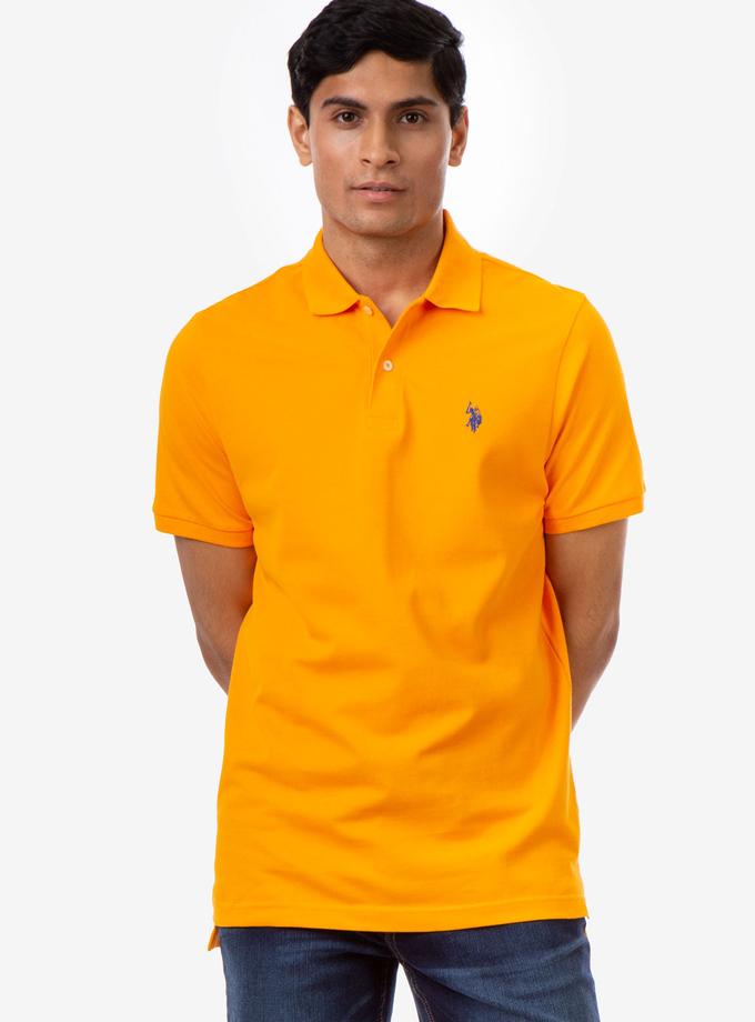 USPA PIQUE SMALL LOGO POLO SHIRT Best Price