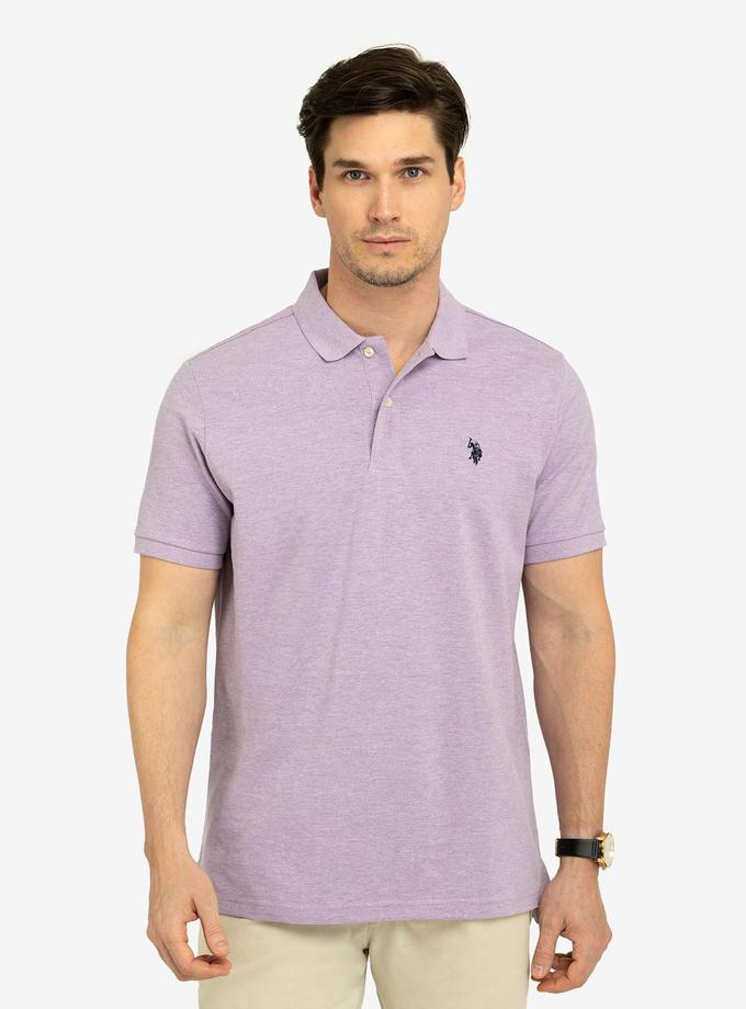 USPA PIQUE SMALL LOGO POLO SHIRT Free shipping