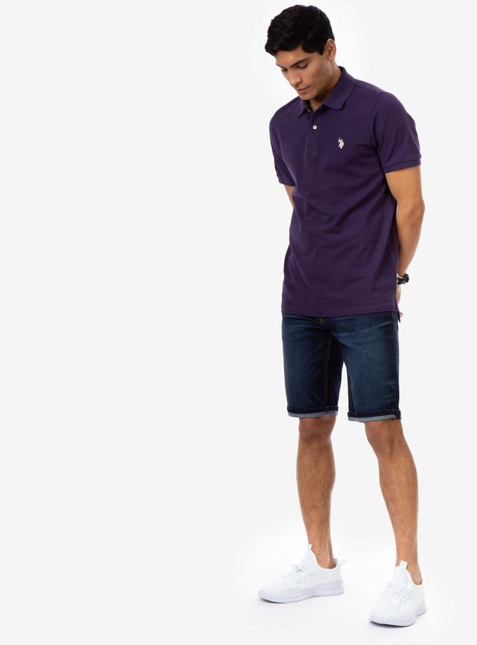 USPA PIQUE SMALL LOGO POLO SHIRT On Sale