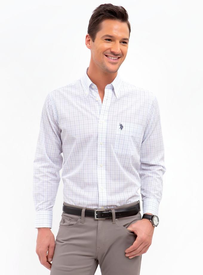 USPA PLAID DRESS SHIRT On Sale