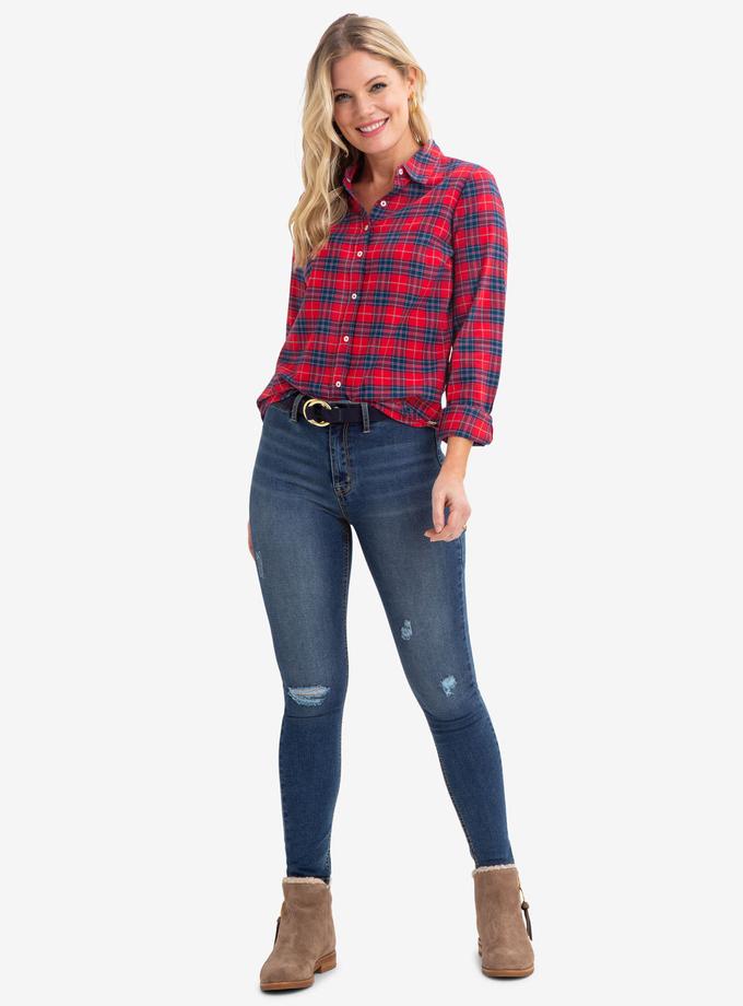 USPA PLAID FLANNEL SHIRT Best Buy