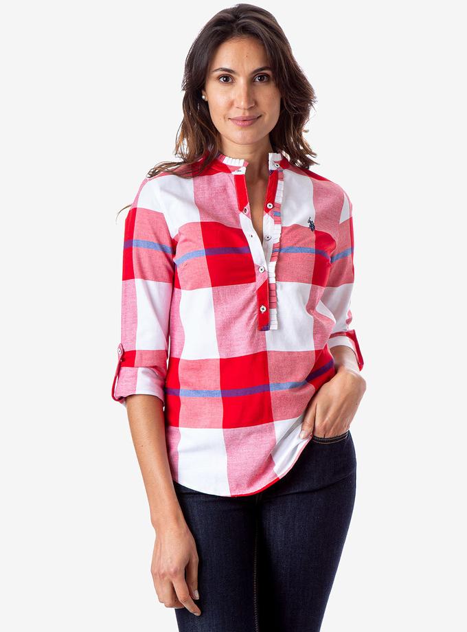 USPA PLAID POPOVER SHIRT Best Seller