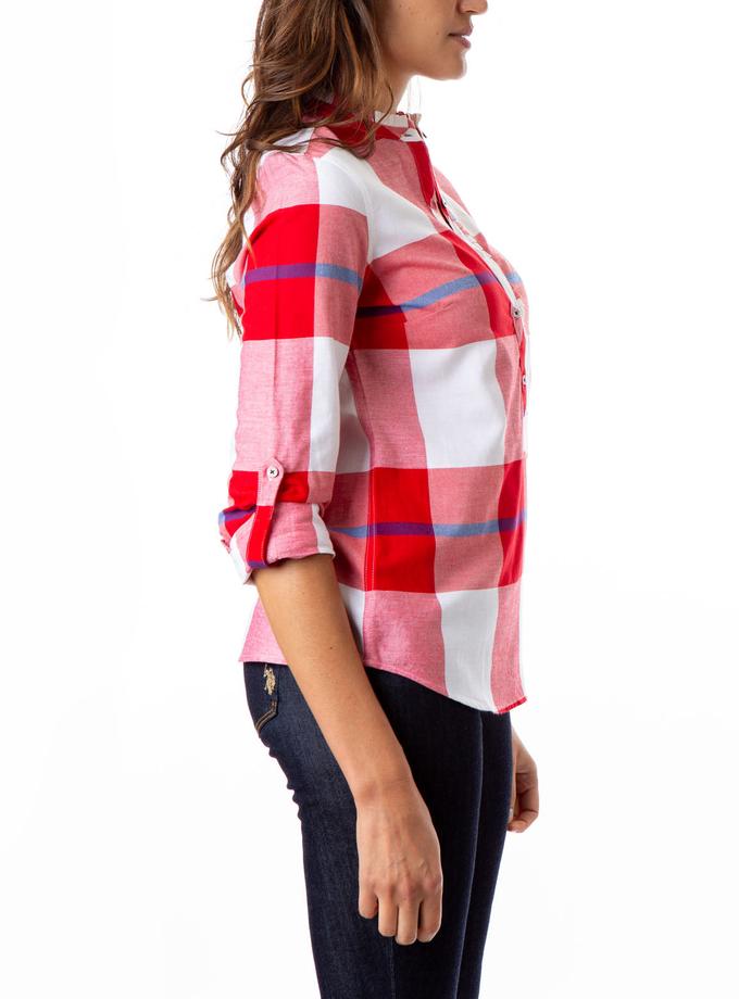 USPA PLAID POPOVER SHIRT Best Seller