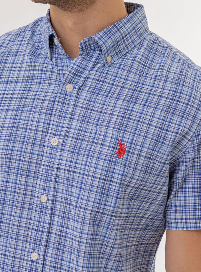 USPA PLAID SLUB POPLIN SHORT SLEEVE SHIRT Best Buy