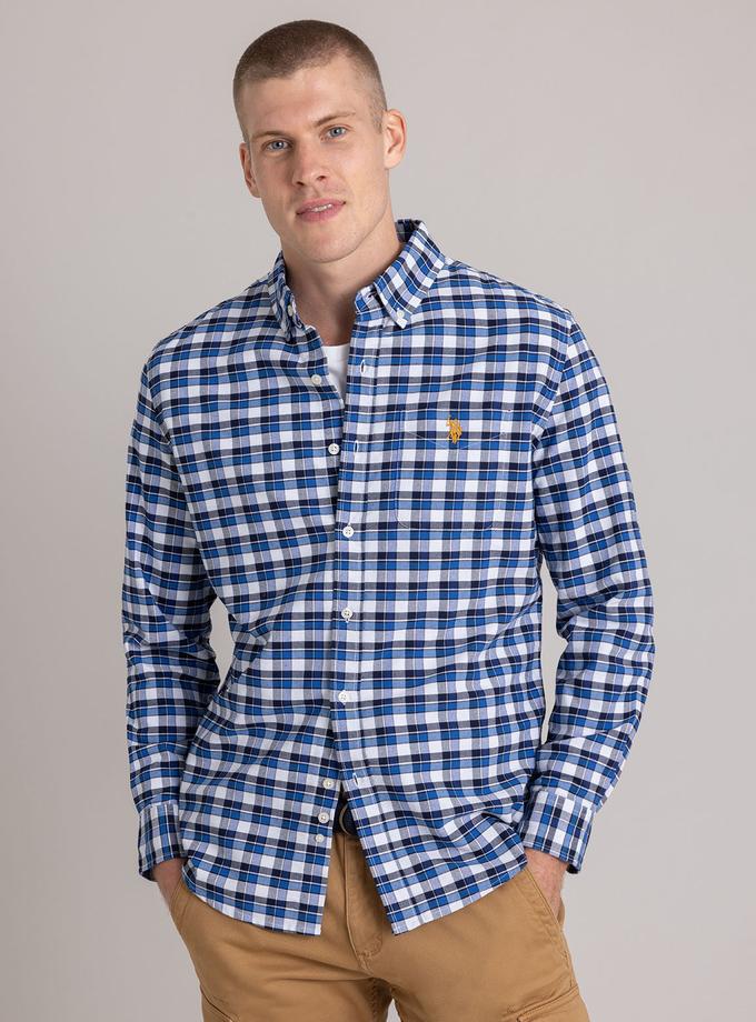 USPA PLAID YARN DYE OXFORD SHIRT Best Buy