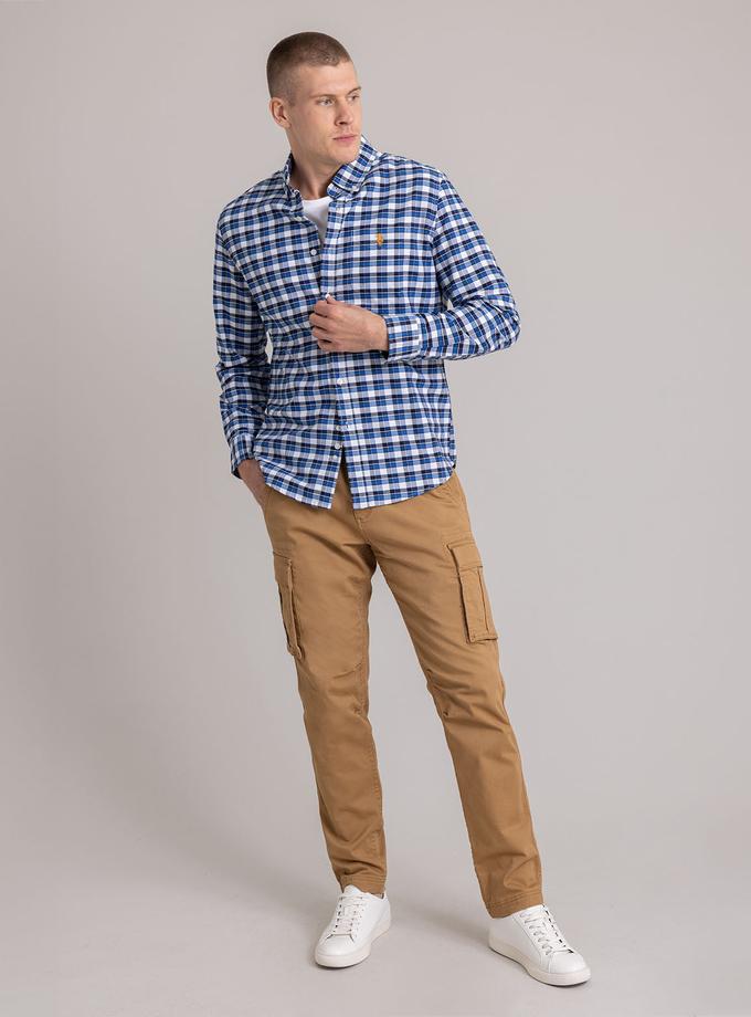 USPA PLAID YARN DYE OXFORD SHIRT Best Buy