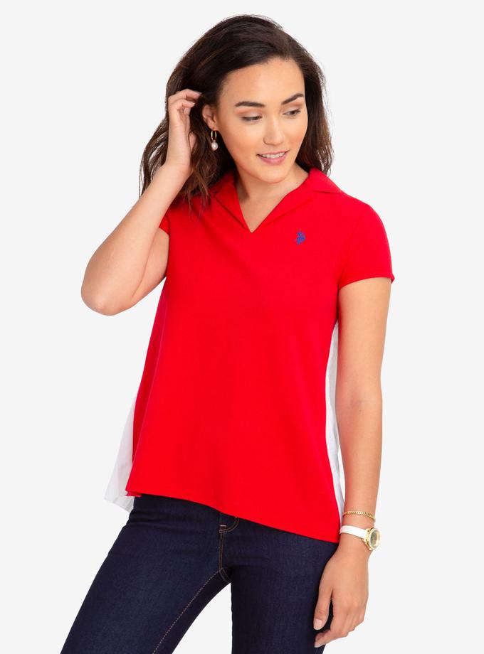 USPA PLEATED BACK POLO SHIRT New Arrival