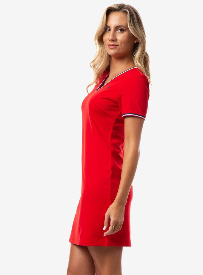 USPA PONTE V-NECK DRESS For Sale