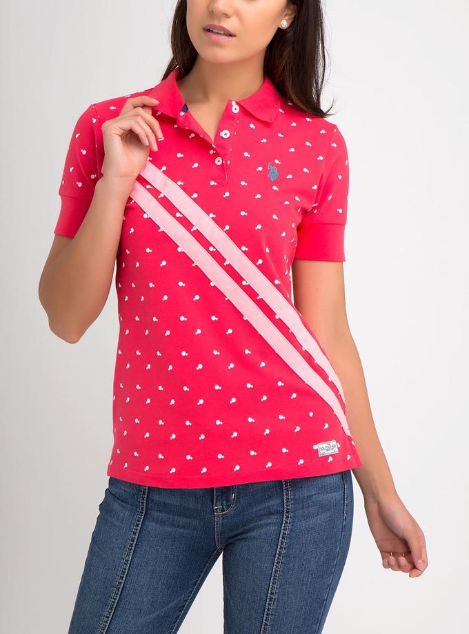 USPA PREMIUM DOT SLASH POLO SHIRT New Arrival