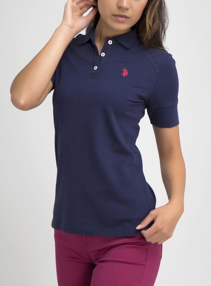 USPA PREMIUM EYELET SHOULDER POLO SHIRT New Arrival