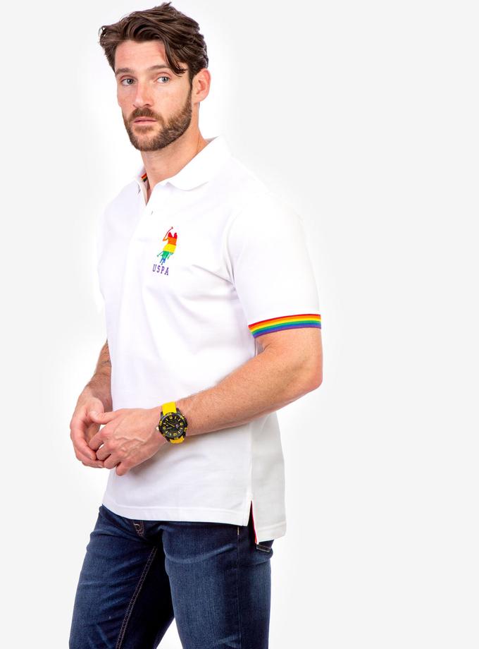 USPA PRIDE SOLID POLO SHIRT For Sale