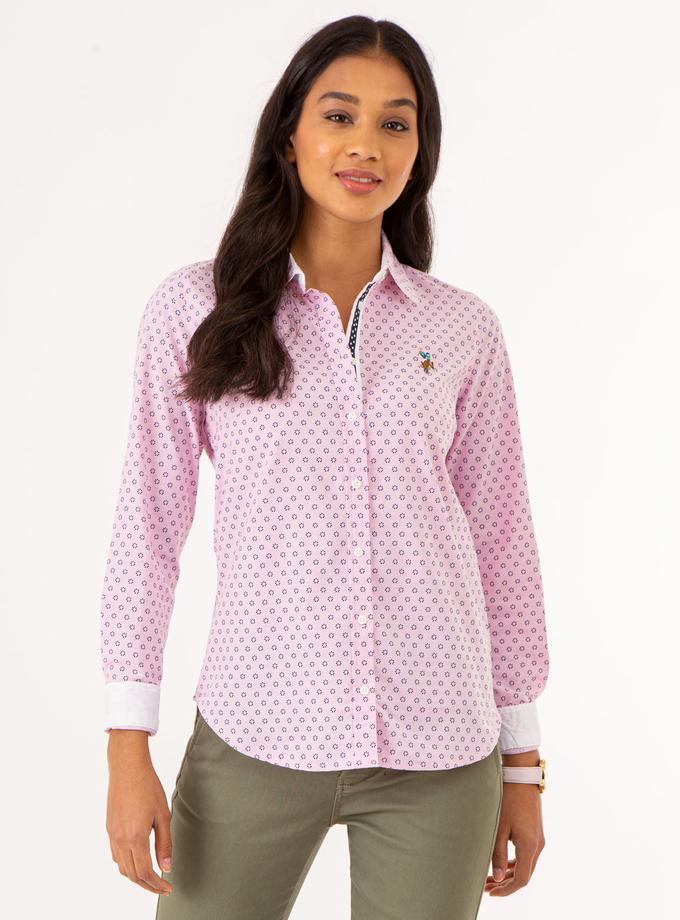 USPA PRINTED POPLIN OXFORD SHIRT New Arrival