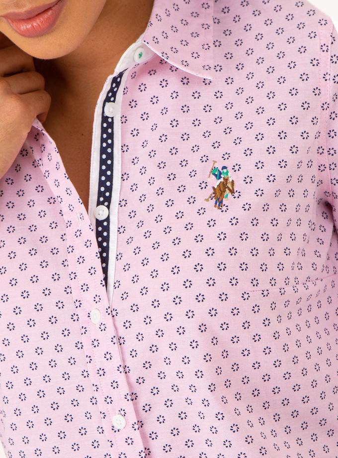 USPA PRINTED POPLIN OXFORD SHIRT New Arrival