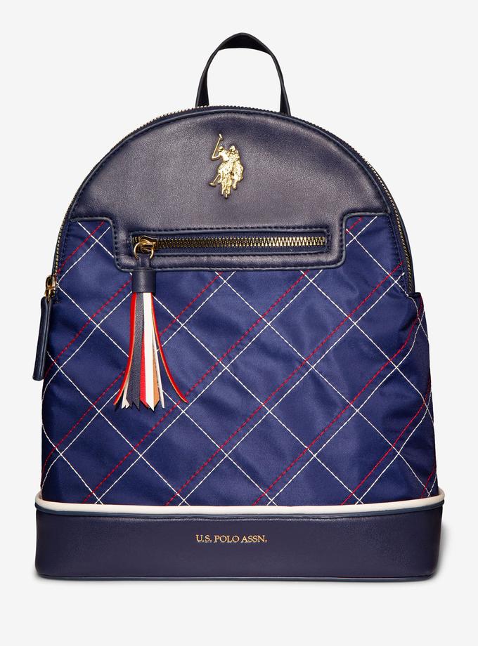 USPA QUILTED NYLON BACKPACK For Sale