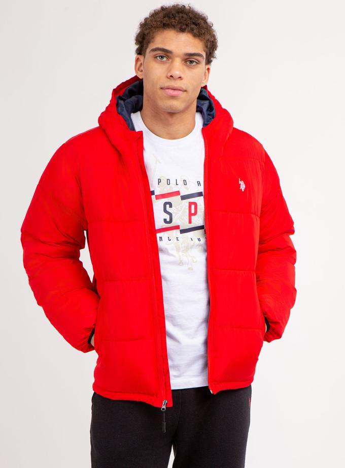 USPA QUILTED PUFFER JACKET High Quality