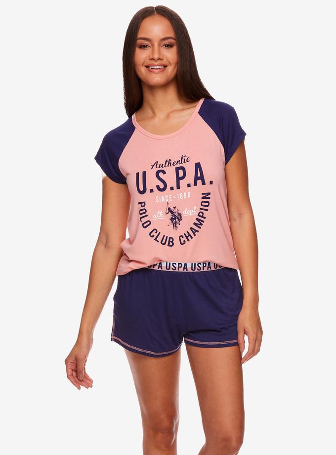 USPA RAGLAN SLEEVE SHORT SET On Sale