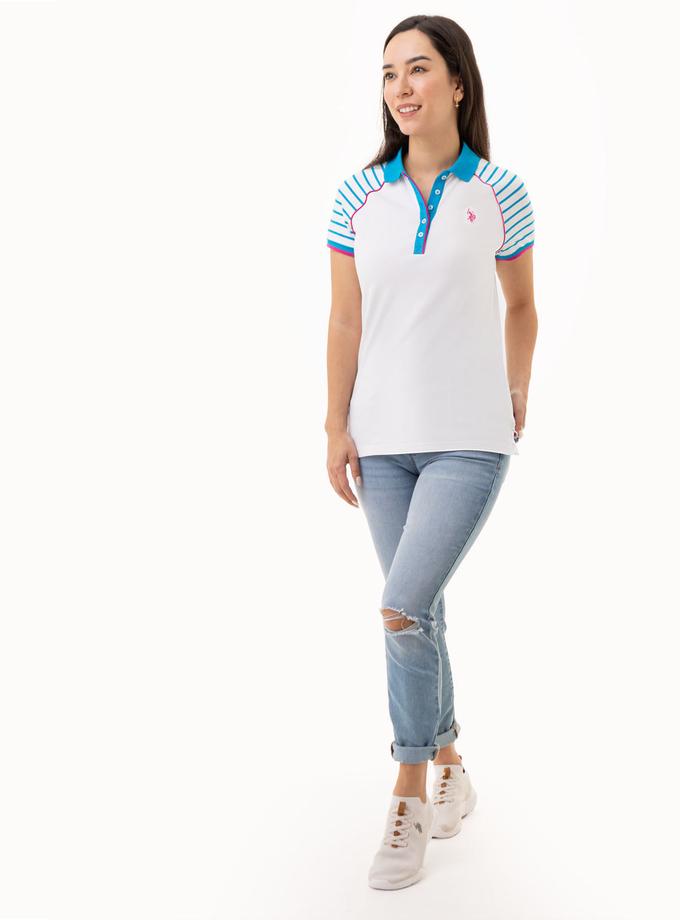 USPA RAGLAN STRIPE POLO SHIRT Best Price