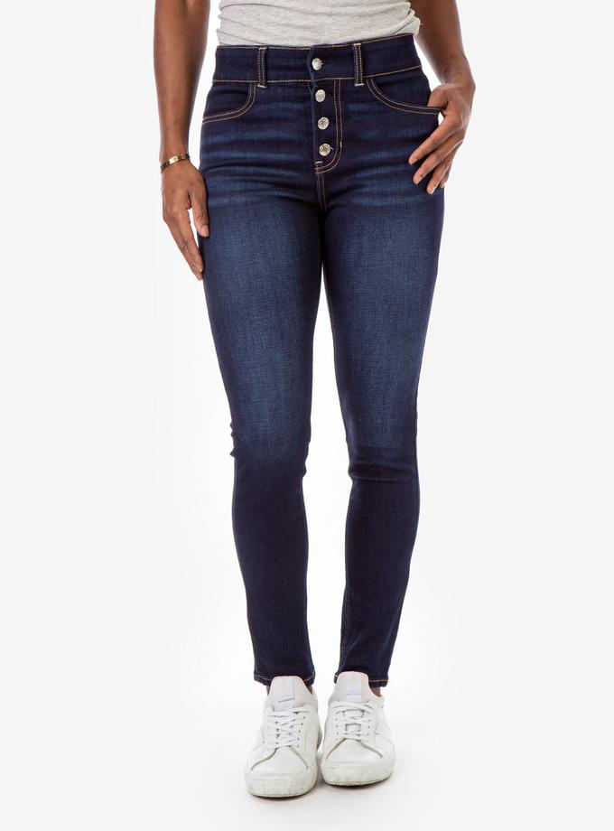 USPA REPREVE® HIGH RISE DENIM JEGGINGS High Quality