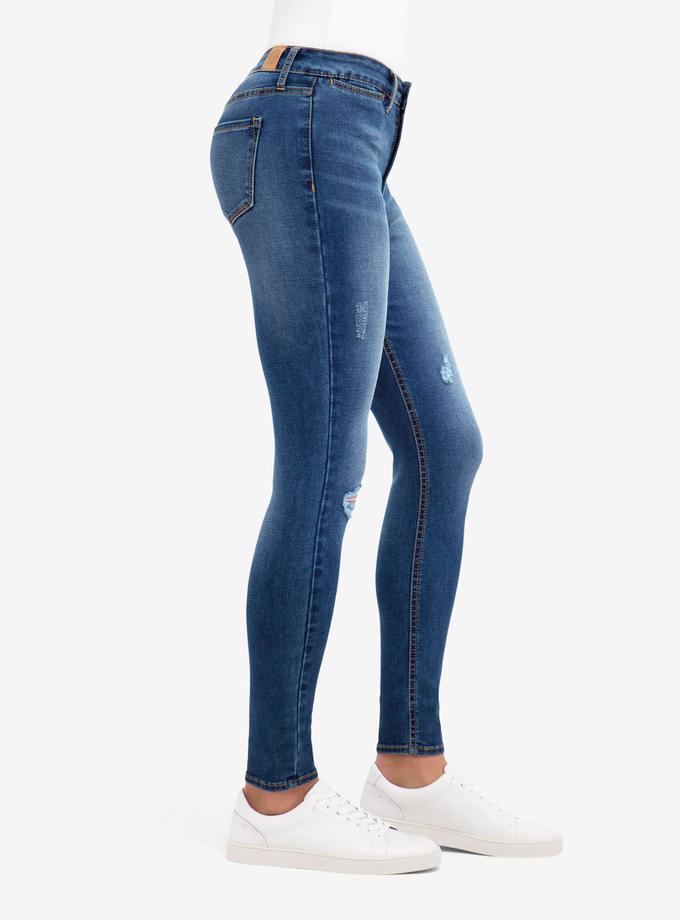 USPA REPREVE® HIGH RISE DESTRUCTED JEGGING Best Price