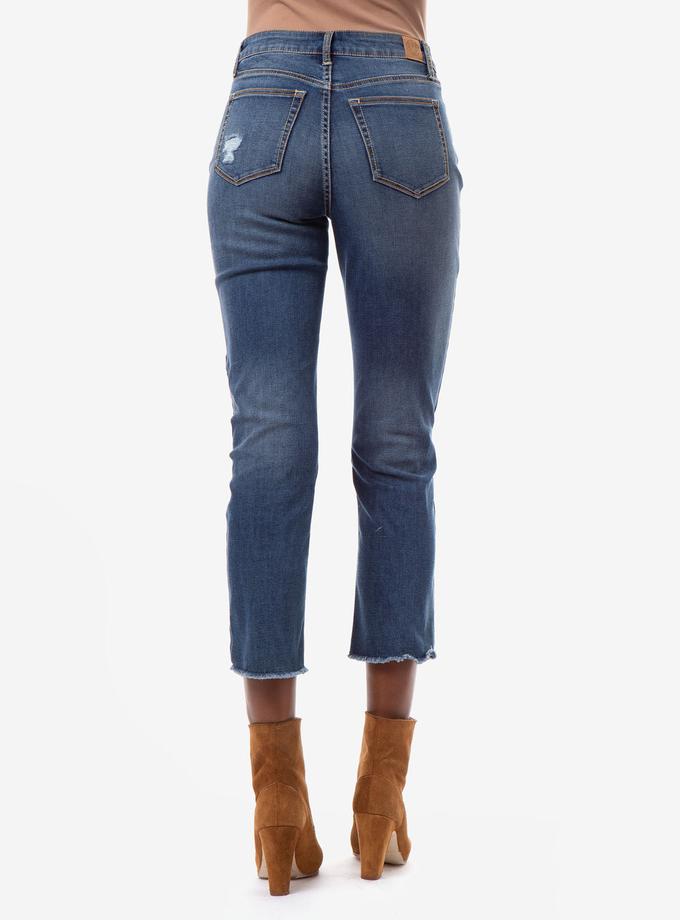 USPA REPREVE® HIGH RISE STRAIGHT CROP JEANS Free shipping