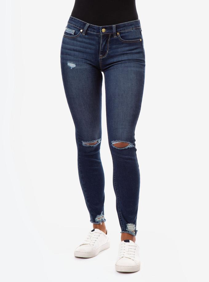 USPA REPREVE® MID RISE DESTRUCTED JEANS Best Buy