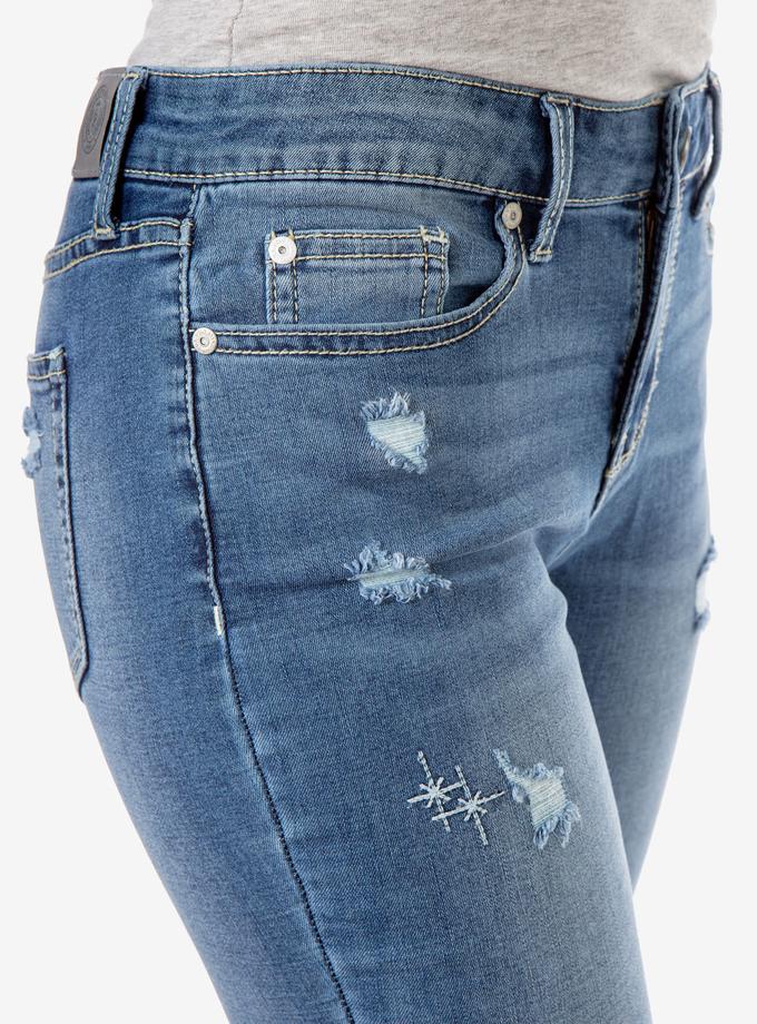 USPA REPREVE® MID RISE EMBELLISHED JEANS New Arrival