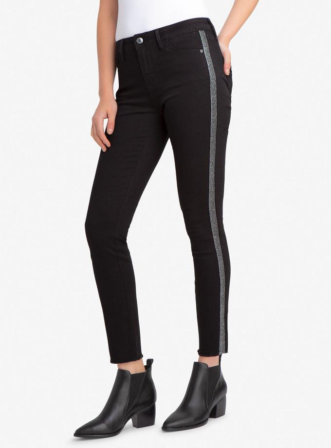 USPA REPREVE® MID RISE SIDE BLING JEGGING On Sale