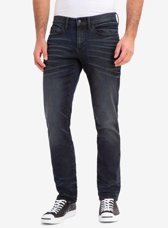 USPA REPREVE® SLIM STRAIGHT DISTRESSED JEANS On Sale