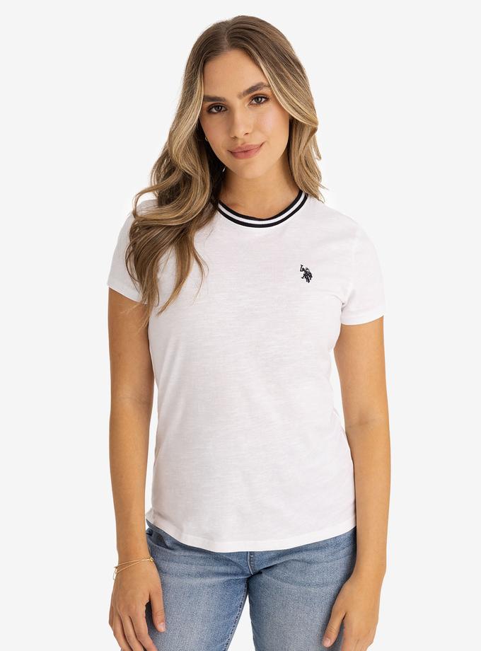 USPA RINGER NECK TRIM T-SHIRT New Arrival