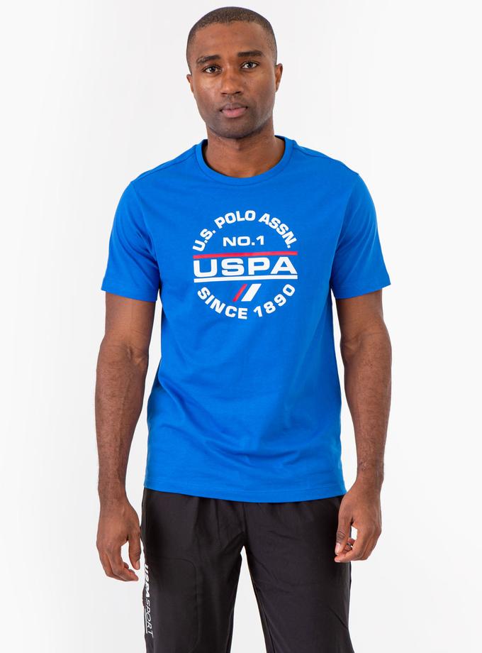 USPA ROUND PRINT GRAPHIC T-SHIRT Best Price