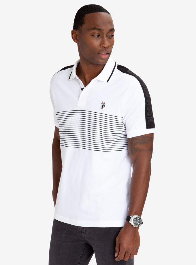 USPA RUBBER MULTI-TONE LOGO ON UPPER LEFT FRONT. On Sale