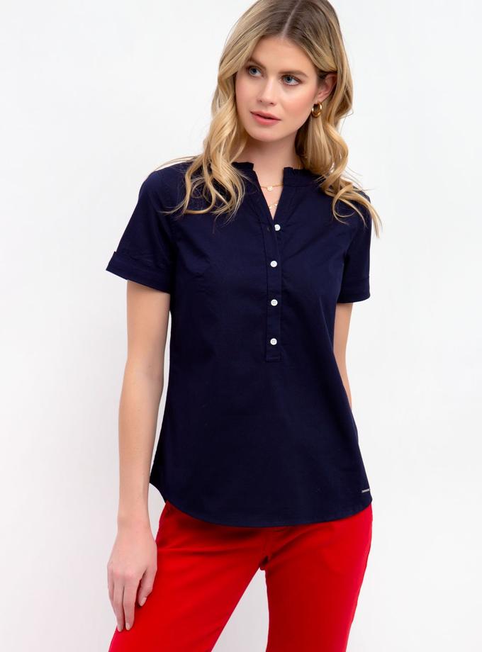 USPA RUFFLE POPOVER TOP Best Buy