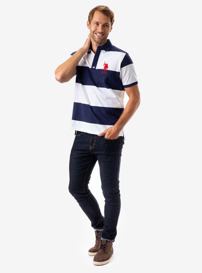 USPA RUGBY STRIPE POLO SHIRT New Arrival