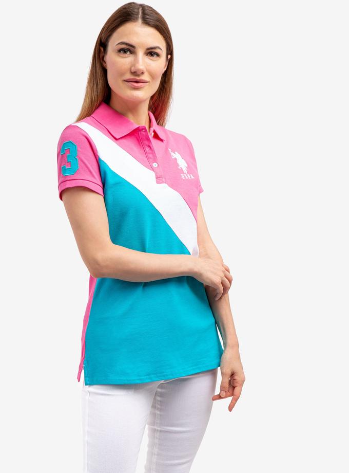 USPA SASH COLORBLOCK POLO SHIRT Same Day Delivery