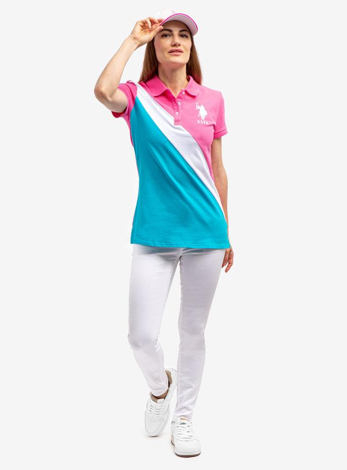 USPA SASH COLORBLOCK POLO SHIRT Same Day Delivery