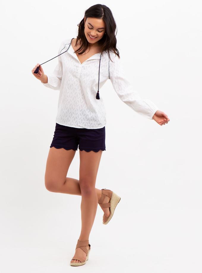 USPA SCALLOPED HEM SHORTS Best Seller