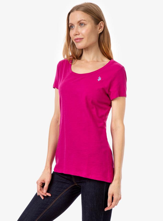 USPA SCOOP NECK T-SHIRT Best Price