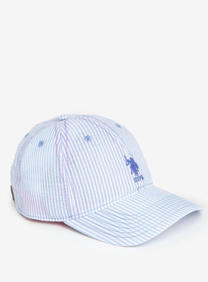 USPA SEERSUCKER LOGO BASEBALL CAP High Quality